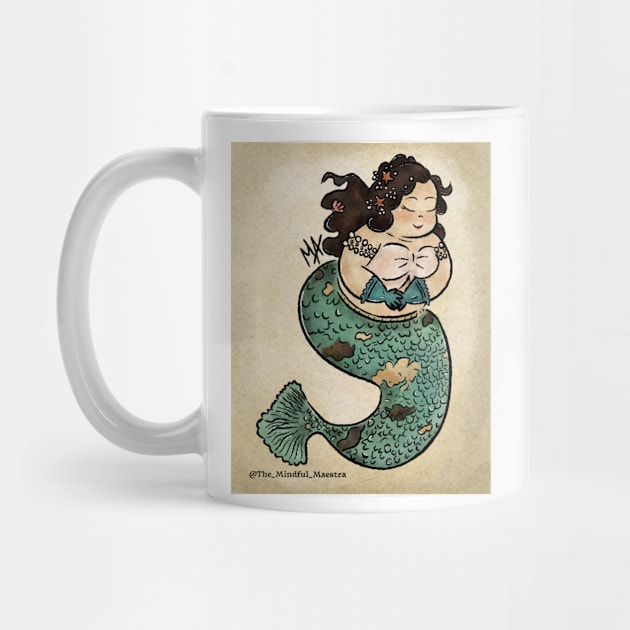 Hokusai Mermaid by The Mindful Maestra